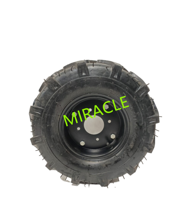 RUBBER WHEEL5.00-8